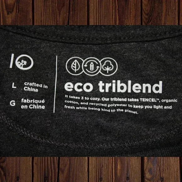 Eco Blend Grey Tshirt L - Picture 7 of 7